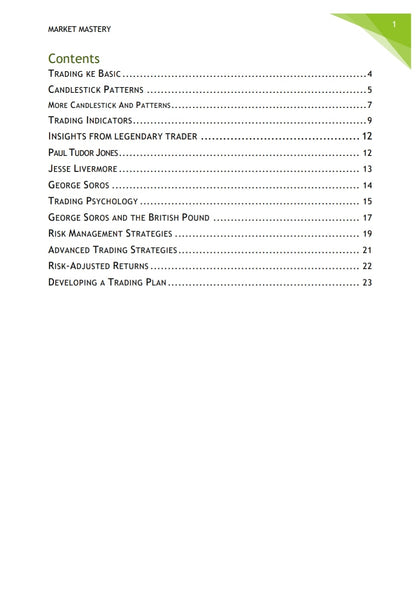 MARKET MASTERY: The Definitive Guide to Strategic Trading E-book