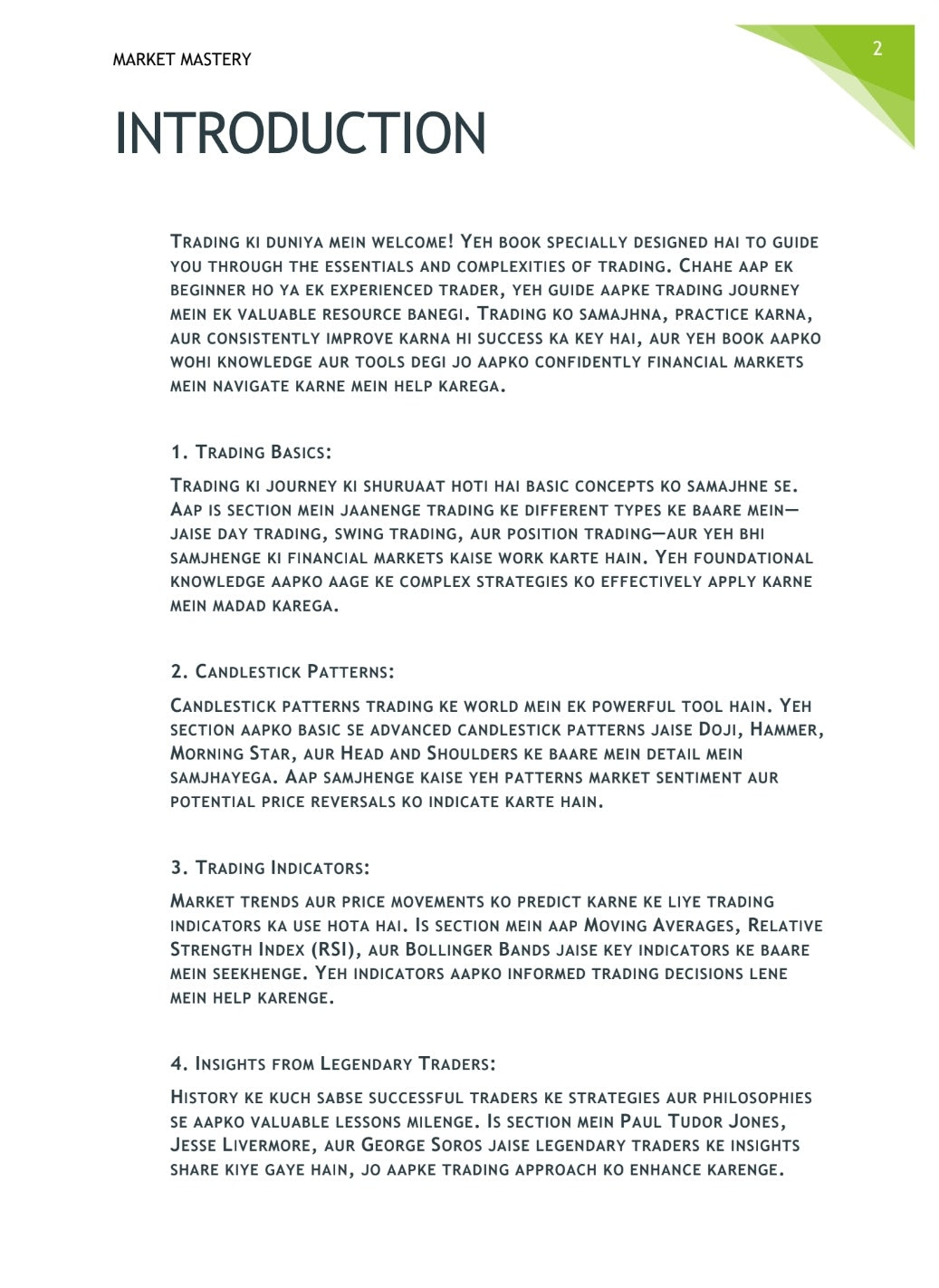 MARKET MASTERY: The Definitive Guide to Strategic Trading E-book